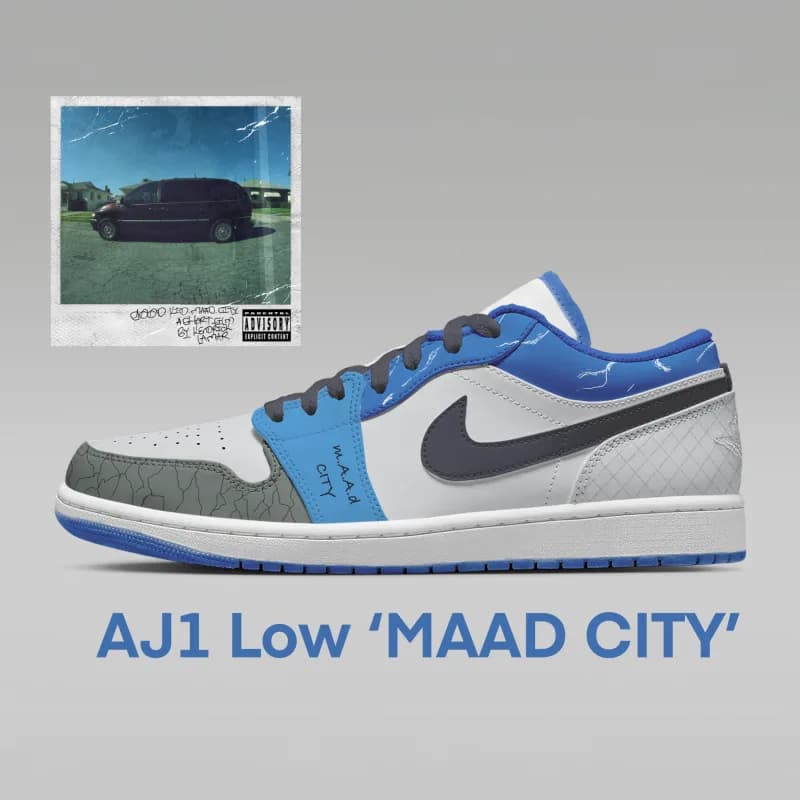 AJ1 Low - MAAD CITY