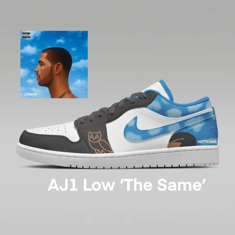 AJ1 Low - The Same