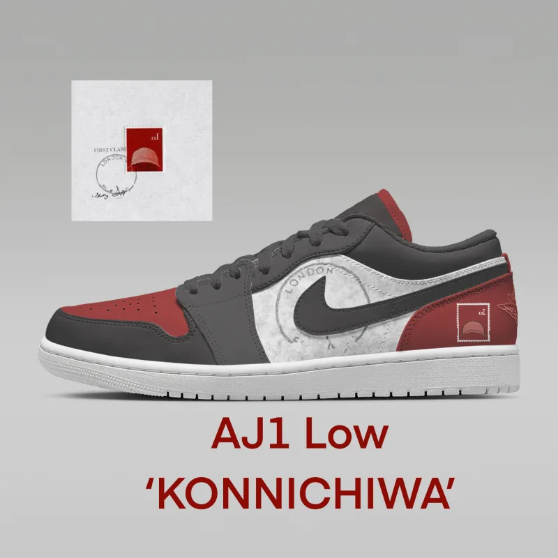 AJ1 Low - KONNICHIWA